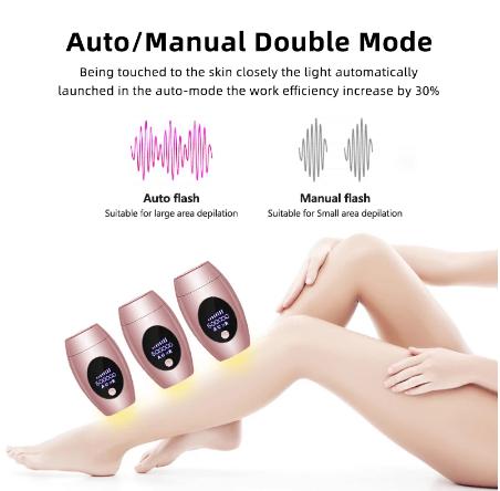 csfhtech Hair Removal 600000 Flash Professional Ipl Hair Removal Home Use Epilator LCD Pulsed Light Mini Portable Laser Hair Removal