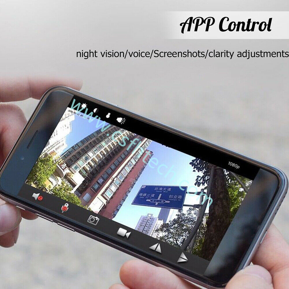 Csfhtech 1080P HD IP mini camera wireless Wifi security remote control surveillance night vision hidden mobile detection camera