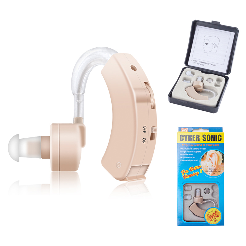 Csfhtech  Hearing Aid Ear for Deafness Sound Amplifier Adjustable Hearing Aids Portable Super Ear Hearing Amplifier for the Elderly