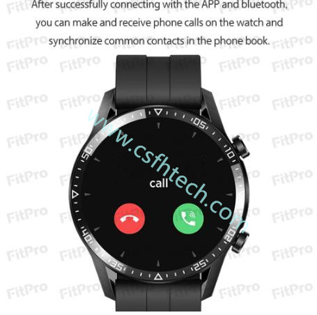 Csfhtech Body Temperature Smart Watch Men Waterproof Bluetooth Call Smartwatch Women Blood Pressure Fitness Tracker For Android iphone