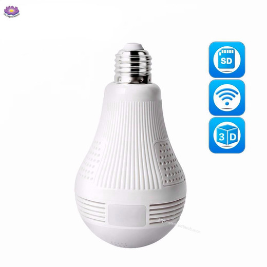 New Best Quality WiFi P2P VR Camera LED Light Bulb 360 Panoramic CCTV Camera for Home Made In China Factory