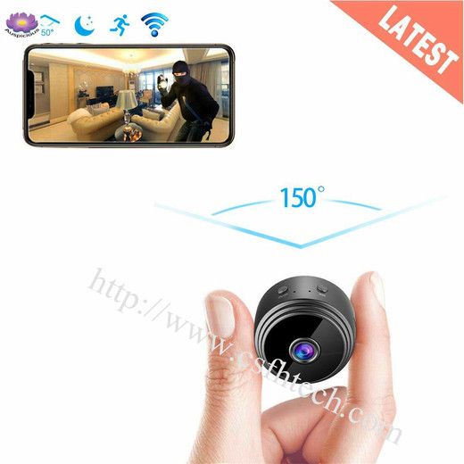 2019  Hotselling HD 1080P DVR  Wifi Camera with Night Vision Nanny Surveillance Security Cam IP Cameras Mini Camcorder A9 Wireless Starlight Night Vision Motion Detection Baby Monitor 150 Degree