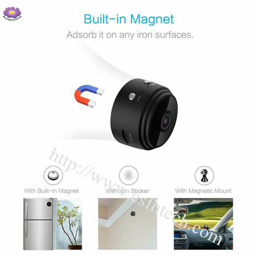 2019  Hotselling HD 1080P DVR  Wifi Camera with Night Vision Nanny Surveillance Security Cam IP Cameras Mini Camcorder A9 Wireless Starlight Night Vision Motion Detection Baby Monitor 150 Degree