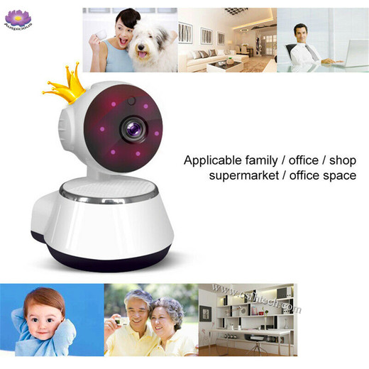 High Quality 720P HDSmart Home Smart Home   Wi-Fi Wireless CCTV IR Night Baby Monitor Made In China