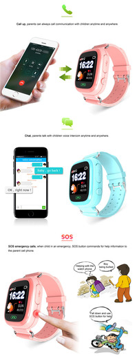 2020 Q90S Waterproof GPS Child Smart Watch Phone Position Children Watch 1.3 inch Color Touch Screen WIFI SOS Smart Baby Watch