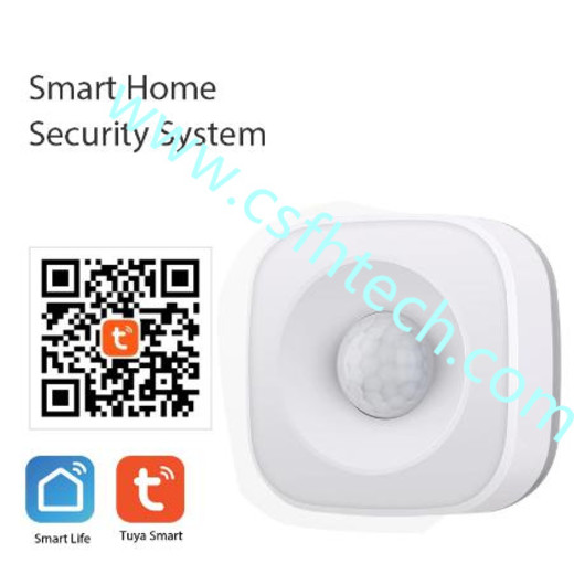Csfhtech Security system Motion PIR sensor detector WIFI motion sensor intelligent Life APP wireless home