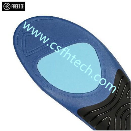 Csfhtech FREETIE EVA Shock Absorption Sports Insole Comfortable High Elastic Insoles for Leather Shoes Sports Running Casual Shoes