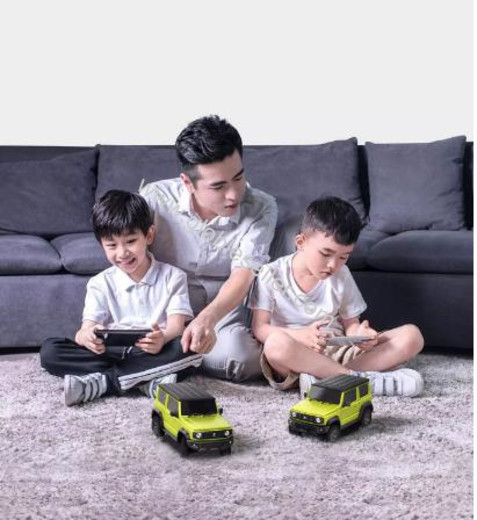 Csfhtech Mi Suzuki Jimni intelligent remote control four-wheel drive electric car module charging motor racing children's toy car off-road  