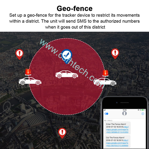 Csfhtech  303F GPS Tracking Tracker SOS Remote Cut Fuel Voice Monitor GPS Tracker Car GPS Auto Door Open Alert Geofence FREEAPP