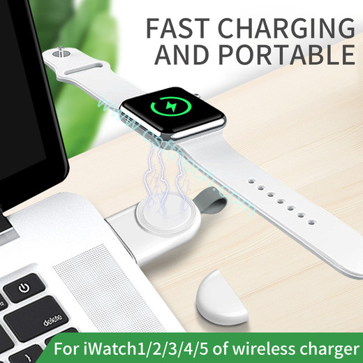 csfhtech Wireless Charger for iWatch Series 1 2 3 4 USB Magnetic iWatch Charging Cable for Apple Watch Charger