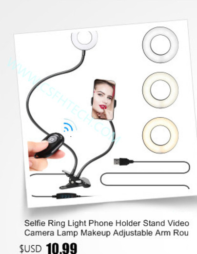 Csfhtech 26/16CM Photography Lighting Phone26/16CM Photography Photo Led Selfie Bluetooth remote Ring Light Lamp Fill Youtube Live
