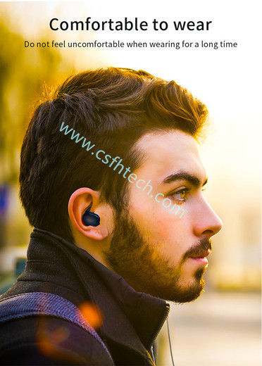 Csfhtech Q2 TWS Bluetooth earphone 5.0 Wireless Headset Life Waterproof Deep Bass Earbuds True Wireless Stereo Headphone Sport Earphones  Q2 TWS Bluetooth 5.0 Wireless Smart Touch Noise Reduction Earphone for Phone