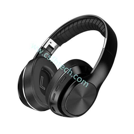 Csfhtech Globleseller HiFi Headphones Wireless Bluetooth 5.0 Foldable Support TF Card/FM Radio/Bluetooth AUX Mode Stereo Headset With Mic Deep Bass