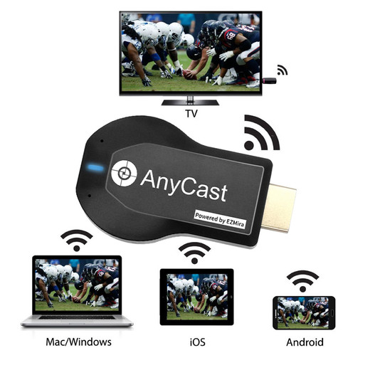 Csfhtech   Anycast M2 Plus TV stick Wifi Display Receiver Dongle for DLNA Miracast Airplay Airmirror HDMI 1080P Mirascreen Mirroring Screen