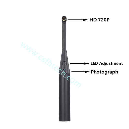 Csfhtech 2MP 720P Intraoral Dental HD Endoscope 6 LED Endoscopio USB Inspection Oral Real-time Video Inspect Tooth Endoscopica Camera
