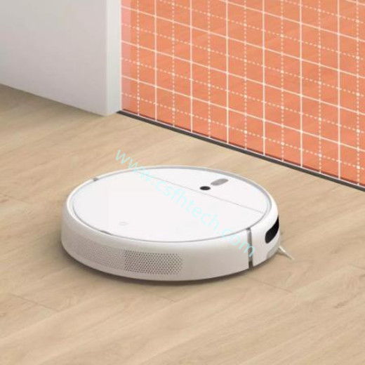 Csfhtech Mi Sweeping Mopping Robot Vacuum Cleaner 1C for Home Auto Dust Sterilize 2500PA cyclone Suction Smart Planned WIFI