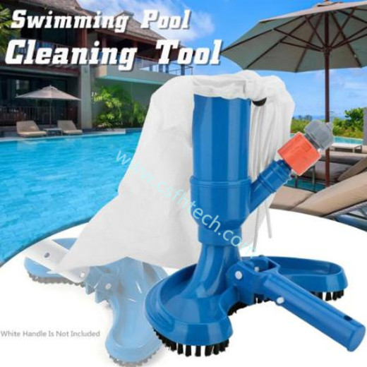 Csfhtech Swimming Pool Vacuum Cleaner Head Brush Cleaning disinfect Tool Suction Head Pond Fountain Spa Pool Vacuum Cleaner Brush