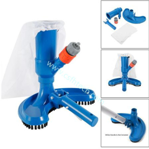 Csfhtech Swimming Pool Vacuum Cleaner Head Brush Cleaning disinfect Tool Suction Head Pond Fountain Spa Pool Vacuum Cleaner Brush