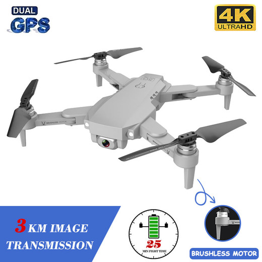 Csfhtech Gps Drone LU1 PRO With HD 4K Camera Professional 3000m Image Transmission Brushless Foldable Quadcopter RC Dron Kids Gift