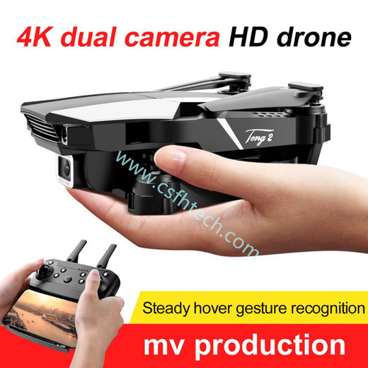 Csftech Drone 4k HD Dual Camera Visual Positioning 1080P WiFi Fpv Drone Height Preservation Rc Quadcopter S62 Pro Drones Toys