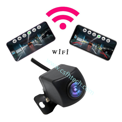 Csfhtech   170 Degree WiFi Car Rear View Camera HD 1080P DVR Waterproof Night Vision Backup Parking Rear View Camera Wireless With Monitor