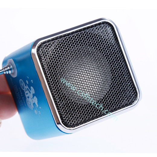 Csfhtech  TD-V26 Portable bluetooth Speaker with Digital FM Radio Mini FM Radio Receiver With LCD Stereo Loudspeaker Support Micro TF Card