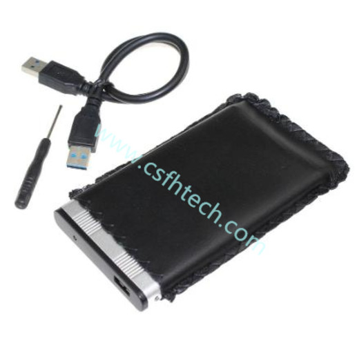 Csfhtech  2.5 Inch Notebook SATA HDD Case To Sata USB 3.0 SSD HD Hard Drive Disk External Storage Enclosure Box With USB 3.0 Cable