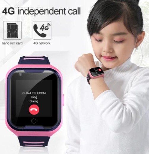 csfhtech 2021 Kids Smart Watch SOS Anti-lost Baby 4G SIM Card GPS WIFI Call Location LBS Tracking Smartwatch kid smart watch children