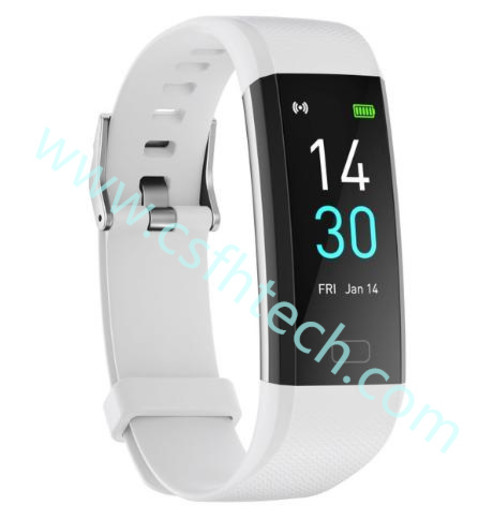 Csfhtech S5 Smart Wrist Watch Heart Rate Sleep Monitoring Waterproof Pedometer Sedentary Reminder Alarm Clock Bluetooth Watches