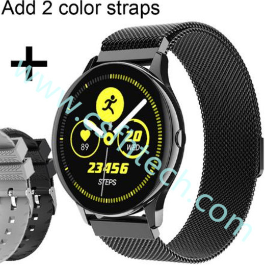 Csfhtech S8 Bluetooth talk smart watch monitoring heart rate, blood pressure meter and step multifunctional sports smart bracelet watch
