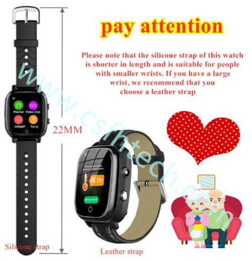 Csfhtech S5P 4G Elderly Smart Watch Heart Rate GPS WIFI Positioning Track Watch Voice Chat SOS Video Call Alarm Clock For Adult Man T5S