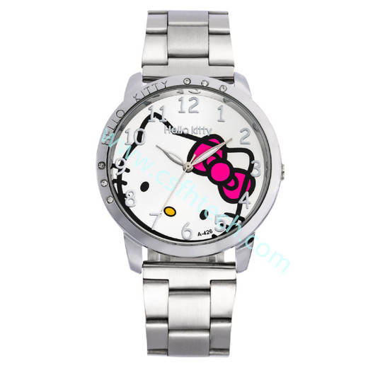 Csfhtech Women Sliver Watch Stainless Steel Watches Women Top Brand Luxury Casual Clock Ladies Wrist Watch Relogio Feminino