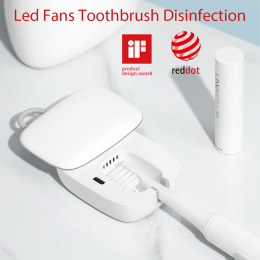 Csfhtech  Best quality Intelligent toothbrush head disinfection box disinfectant ultraviolet sterilization portable travel children charge