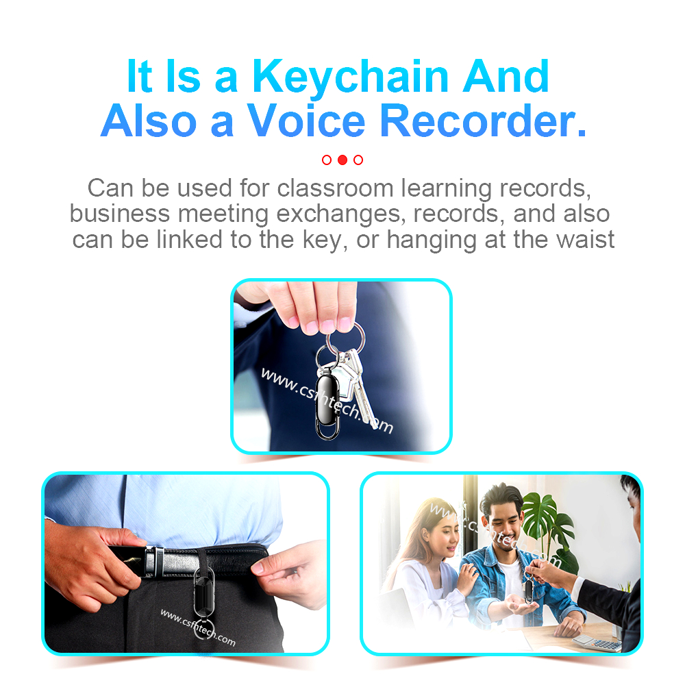 key ring voice recorder with small professional HD noise reduction long standby noise reduction conference u disk0001N.jpg