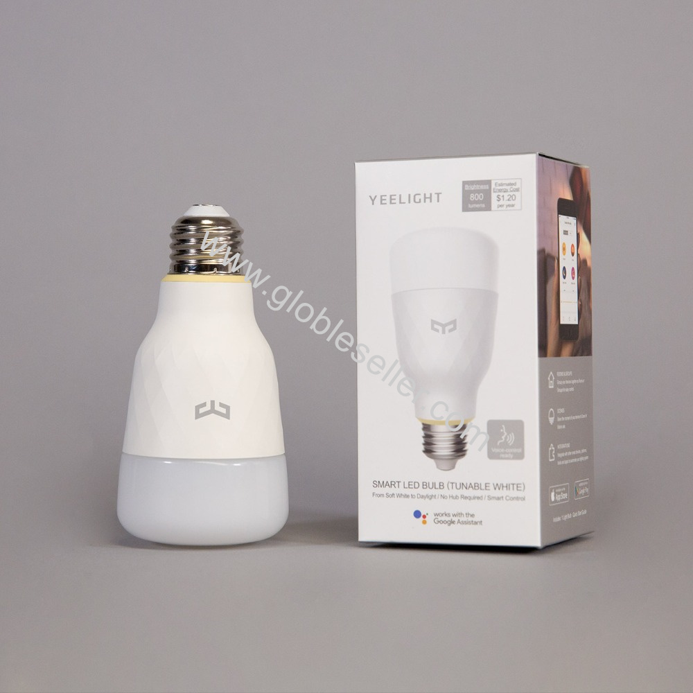 9 Yeelight Smart LED Bulb Ball Lamp WiFi Remote Control by Home APP E27 Bulb 10W 1700k-6500K white & warm light.jpg