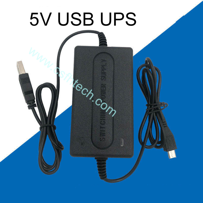 Csfhtech 5V1A Intelligent Uninterruptiable Power Supply with USB Connetor Input & Output for CCTV Camera & DVR System Free Drop Shipping1 (1).jpg