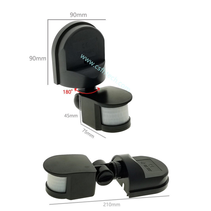 6 Motion Sensor Switch Light Lamp Sensor Detector Infrared Movement Detector Automatic Lighting Switch Alarm Systen.jpg
