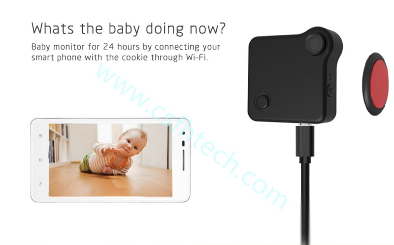 Csfhtech  Action Camera Mini Camera Sport Home Security IP Camera Wireless Smart WiFi Audio Record Surveillance Baby Monitor HD 1080P (6).jpg