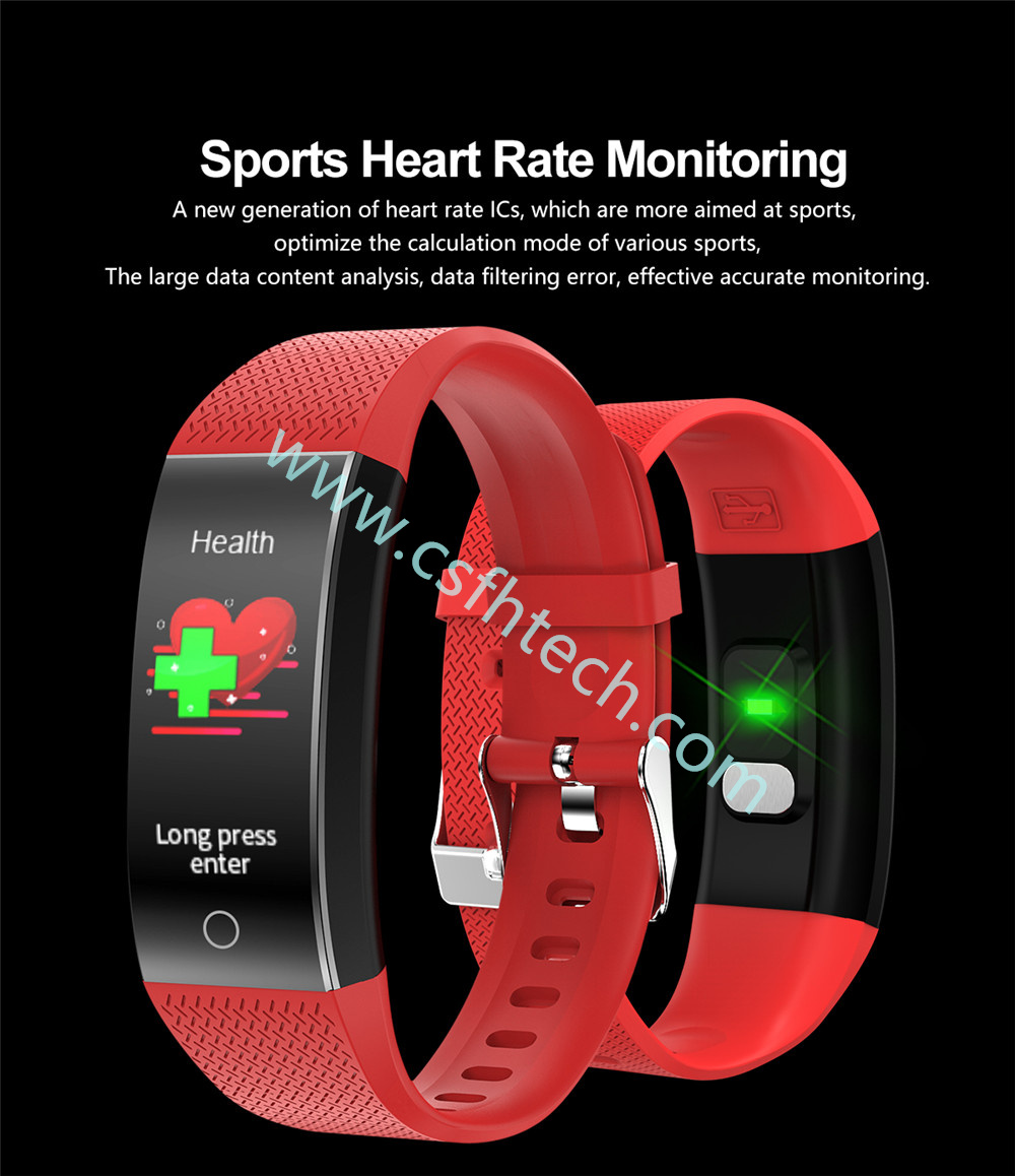 6 Smart Band Body Temperature Watch Fitness Tracker Bracelet IP68 Waterproof For Sport Pedometer Fitness Bracelet.jpg