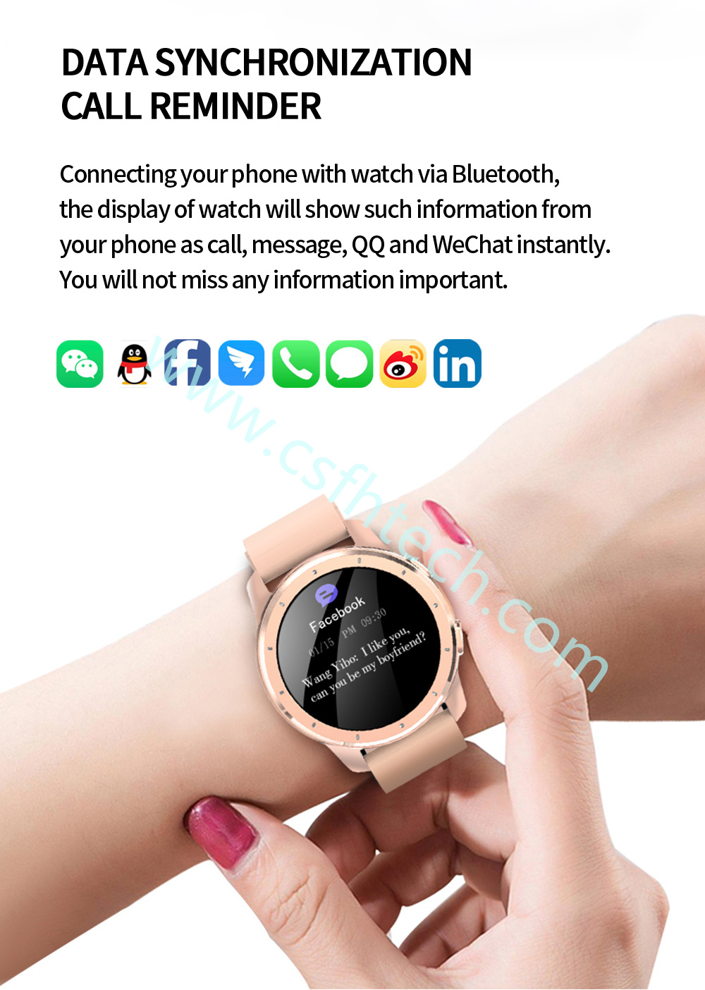 Csfhtech 1 MX11 2020 Men's Smart Watch Women MP3 Smart Watches with earphone Bluetooth Call Music For xiaomi Huawei PK Watch GT 2 (8).jpg