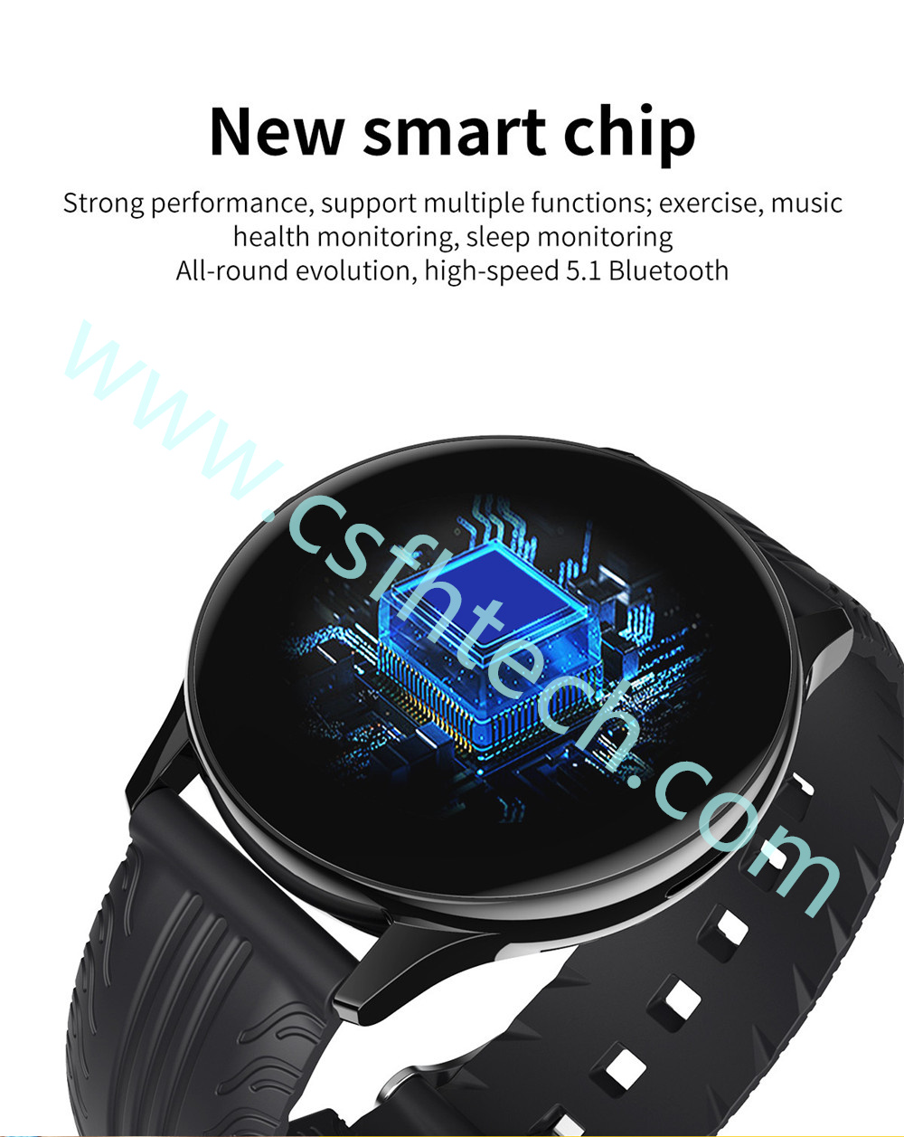 1 Csfhtech   Smart Watch Men Women Blood Pressure Fitness Tracker Smartwatch IPS Screen Heart Rate Monitor Waterproof Clock For Android IOS (7).jpg