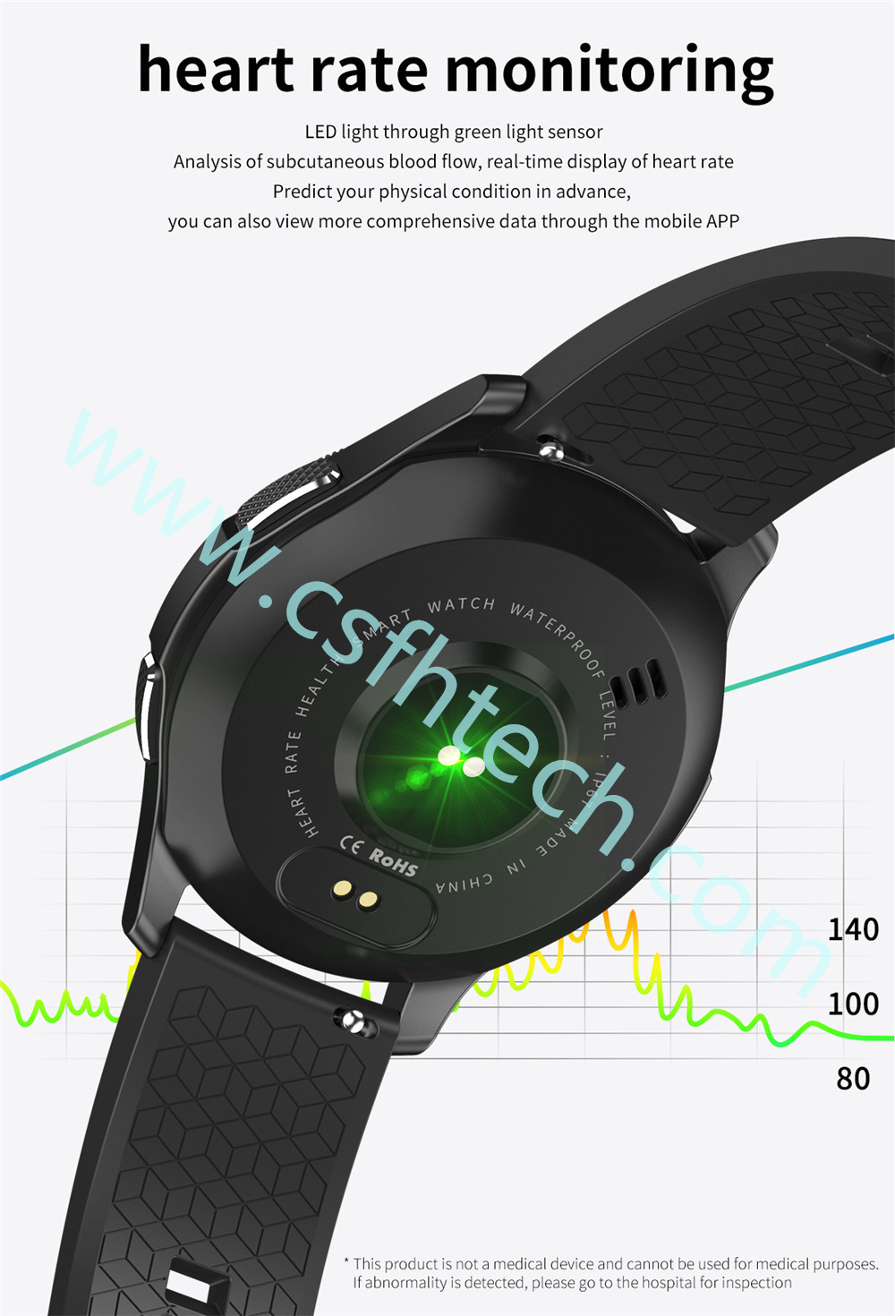 Csfhtech   Smart Watch Men Bluetooth Call Fitness Tracker Smartwatch Women IP67 Waterproof Blood Pressure (5).jpg