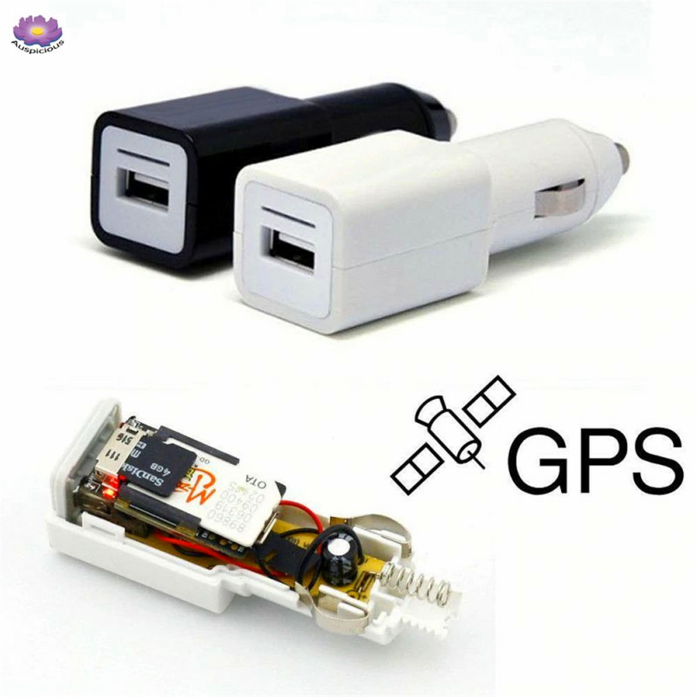 2019 The Best New  Car GPS Tracker USB Locator Car Charger Tracker LBS GPS 2G GSM GPRS Real-Time Remote Tracking Vehicle Tracking Car Tools New In China Factory