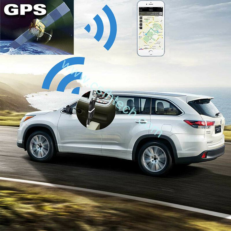 Csfhtech  1pc Car GPRS Tracker Vehicle Car Tracking Device Global GPS Locator Anti-Lost Micro USB Cable Real Time GSM Tracking