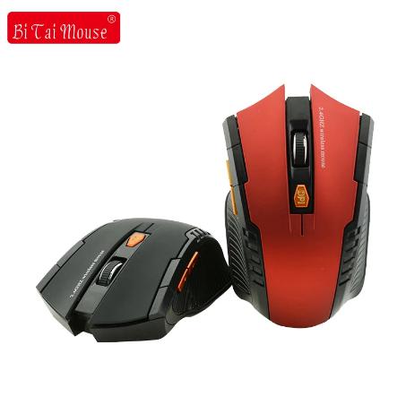 csfhtech 2.4G Wireless mouse Optical 6 Buttons mouse gamer USB Receiver 1600DPI 10M wireless Mouse gaming mouse For Laptop computer