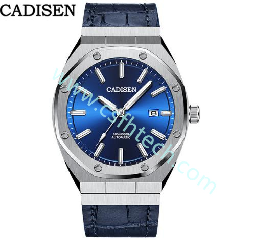 csfhtech 2021 New CADISEN DESIGN Mechanical Watches For Men Top Brand Luxury Automatic Watch Men Japan NH35A Wristwatch Men reloj hombre