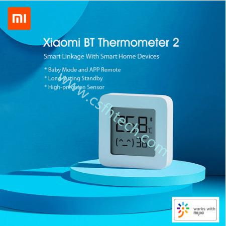 Csfhtech E-ink Screen LCD Large Digital display Thermometer Hygrometer Temperature Humidity Sensor