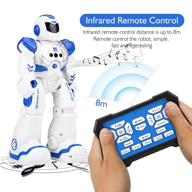 Csfhtech   RC Gesture Sensor Dance Robot programable inteligente electric Sing Remote Control Educational humanoid robotics Toys for boys