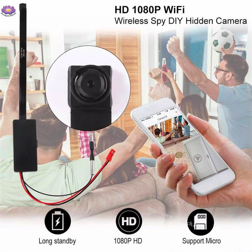 New Best Quality HD1080P Home Security Wireless Wifi P2P Diy 4K Hidden   Camera Module HD 4K IP Spy Camera  Made In China Factory
