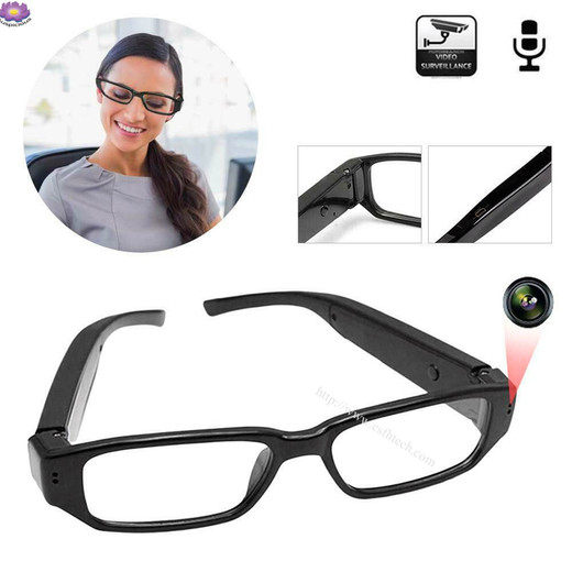 HD 1080P 720P Eyewear Glass Camera, Digital Video Recorder Super Easy to Use HD 1080P Glasses Spy Camera Hidden Made In China Factory